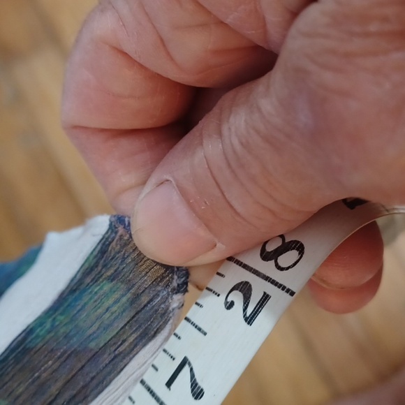 Womans‎ Lightweight Peacock Peasant Top szS - Picture 6 of 7